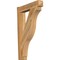 Ekena Millwork Funston Arts & Crafts Rough Sawn Outlooker, Western Red Cedar, 6"W x 26"D x 38"H OUT06X26X38FST03RWR - alternate 1